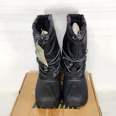 2 BIG KIDS – Kamik North Pole WATERPROOF INSULATED Snow Boots – Black
