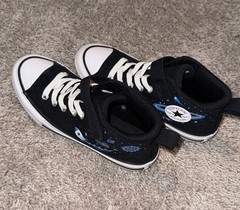 Converse Chuck Taylor All Star Space Rocket High Top Sneakers Kids Youth Size 2