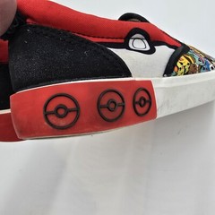 Ground UP Pokemon PIKACHU Slip-On Canvas Sneaker Shoes Unisex Youth Size 4 Fun