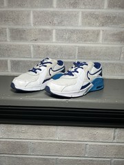 Nike Air Max 90 White Blue FB3059-100 Youth Size 1