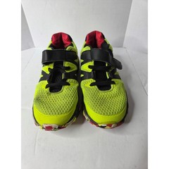 Fila Kids Neon Yellow Black Red Athletic Sneakers 3RM01704-704 Size 2