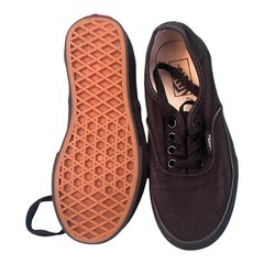 Vans Size 1.0 Skateboard Pro, All Black, Low Top Skate Shoes, Kids, Lace Up