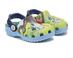 Crocs Kids Original Classic Clog Slip On Sandal Disney Bluey and Bingo Size 3Y