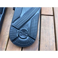Under Armour Kids Mercenary Slides Black Iridescent Athletic Sandals Shoes
