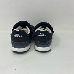 New Balance 515 New-B Hook & Loop Black/White Sneaker 9C