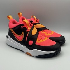Nike Team Hustle D11 Black Punch Basketball Shoes – Kids Youth Size 6.5 NEW