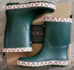 Pendleton TUCSON Mid Boot Rain Water Boots Shoes Outdoor Green Youth 13/1 NEW