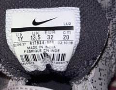 Nike Youth 1y SZ Flex Contact Atmosphere Grey/Gridiron (917934-008) Athletic