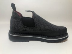 Georgia Giant Black and Charcoal Pendleton Romeo Kids Shoe Boots Sz 4.5 M EUC