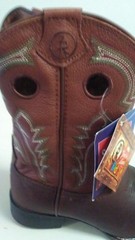 Tony Lama Kidz Dark Tan Sequoia Size 11 1/2D