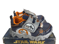 Skechers Star Wars BB8 BB-8 Datarox Sauder Toddler Sneakers Boys Girls RARE 7T