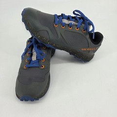 Merrell Kids Nova 2 Grey Blue Orange Trail Running Shoes MK262591 Size 1M