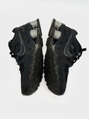 NIKE Shox Turbo 454468-001 black running sneakers shocks Shoes sz 6Y Wmns 7