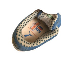 Puma Cookie Monster Blue Suede Sesame Street 50 Kids Shoes US Size 5C