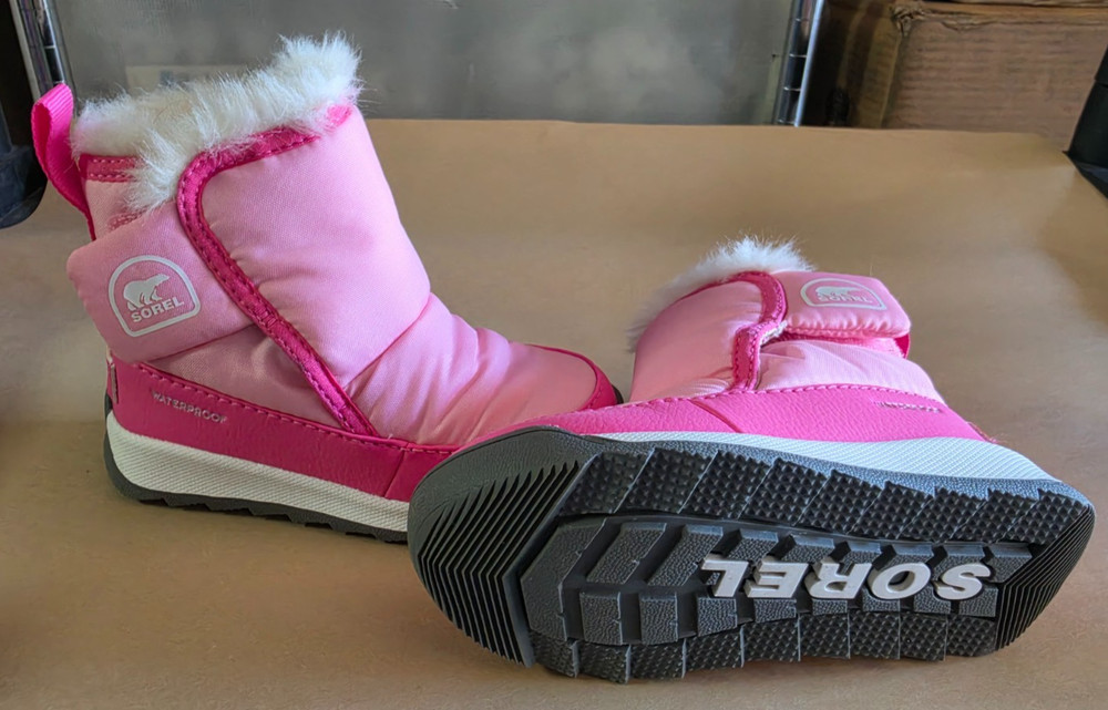 SOREL Toddler’s Whitney ll Plus Waterproof Bootie – Pink – Size Toddle 7