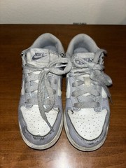 Nike Dunk Low Summit White/Light Carbon TD Toddler Size 12C Shoes (FB9108-101)