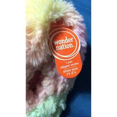2pair slippers-Colorful Llama and Unicorn