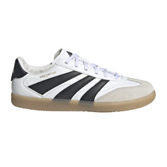 adidas Predator Freestyle Indoor Soccer Youth Boys White Sneakers Athletic Shoes
