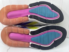 Nike Air Max 270 GS Blue Gaze Hyper Pink Volt Size 6.5Y Youth Kids FD1020-100
