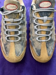 Size 7 (bs) – Nike Air Max 95 Low Wild West. Suede Denim & Paisley MINT COND