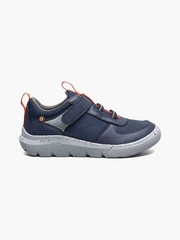 Bogs Skyline Kicker Low Kid’s Slip-On Shoes, Navy, K10