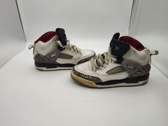 Nike Jordan Spizike Mid White/Red/Cement 2007 Youth Size 5Y