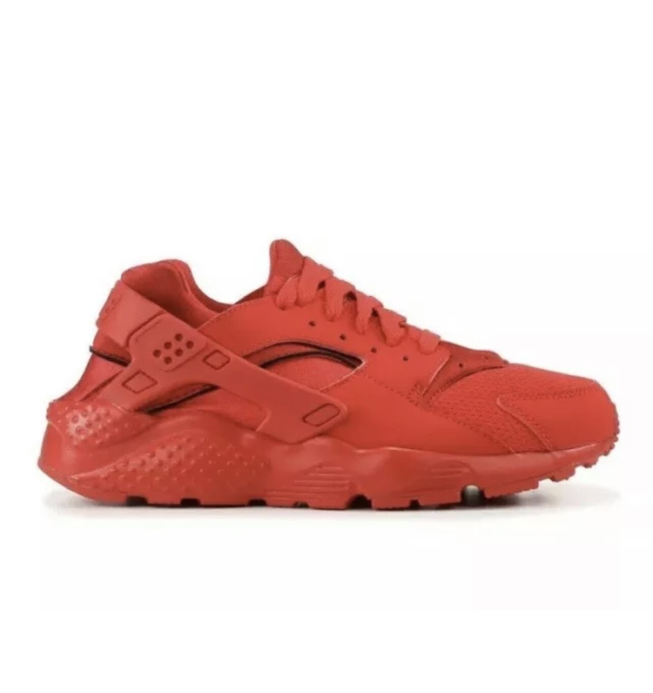 NIKE HUARACHE RUN (GS) UNIVERSITY RED SZ 5Y — WOMENS SZ 6.5 [654275-600]