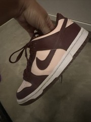 Nike Dunk Low Grade School Team Red Pink FB9109-600 Women Girls Kids Youth 5Y