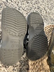 Toddler Kids Camo Black And Slate Grey Classic Clogs Size 8 Retail @ $45