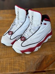NIKE JORDAN Kid’s Pro Strong GS White/Black/Gym Red DC7911-101 Size 6Y