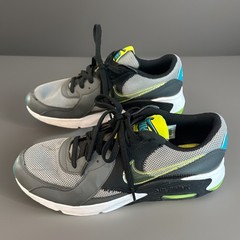 Nike Air Max Excee Youth Kids Running Shoes White Gray Black 6.5Y Size Sneakers