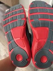 Under Armour UA PS Assert 8 AC Kids 3Y Gray/Red Hook & Loop Mesh Sneaker
