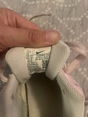 Nike Dunk Low Pink/White Leather Low Top Kids Sneaker US 6Y DQ0492-100