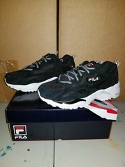 Fila Kids Ray Tracer Black White Size US Size 5.5 Youth
