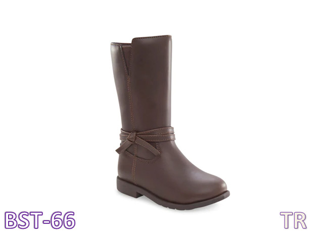Stride Rite Unisex Kids SR JESS Boot BROWN,Size 7M, Casual, Zipper,Superior Grip