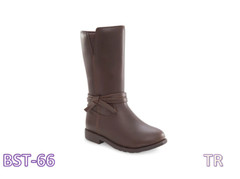 Stride Rite Unisex Kids SR JESS Boot BROWN,Size 7M, Casual, Zipper,Superior Grip