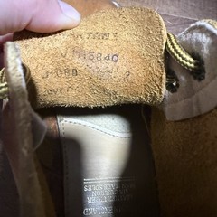 Dr Doc Martens Brown Camel Leather Air Wair Boots Bouncing Soles Youth Sz 2