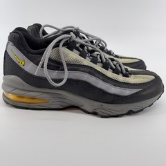Nike Air Max 95 Black/Gray/Yellow Youth Sneakers Shoes BV1245-001