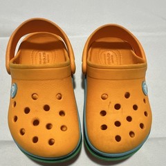 Crocs Crocband Clog Multicolor Unisex Kids Shoes Orange Blue Green Rubber C9