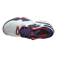 Adidas Crazylight Boost Low 2016 Big Kid’s Shoes White-Navy-Scarlet bb8163