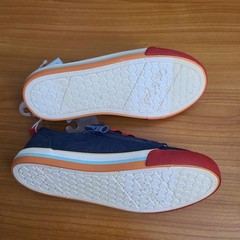 Cat & Jack Toddler Luka Double Zipper Sneakers Navy Blue Sz 11 Kids Casual Shoes