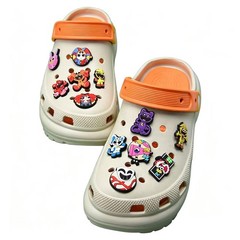12pcs/set Amazing Digital PVC for Circus Cartoon DIY Shoe Charms Accessories for