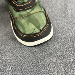 Rugged Bear Boots Kids Size 6 Green Camo Monster Eyes Winter Snow RB89650