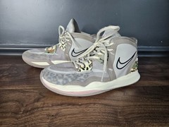 Nike Kyrie Infinity Leopard Camo Size 6Y Gray Basketball Shoes Sneakers 2022