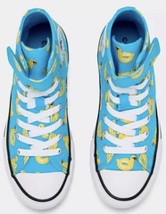 Converse Chuck Taylor All Star Pool Party Easy-On Sneakers Kids Size 2Y – NEW