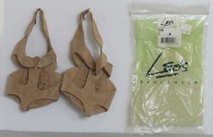 NEW $17 LEO’S Youth HALF SOLE 086 TAN Sz 1 M Modern LYRICAL Shoe DANCE