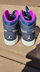 Nike Air Jordan 1 Retro 2015 MAYA MOORE Shoe Navy Blue – Very Lightly Used 9.5Y