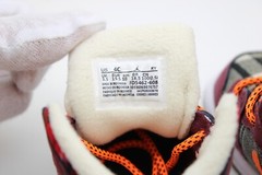 NIKE AIR JORDAN 1 MID SE (TD) NIGHT MAROON-TOTAL ORANGE SZ 4C FD5462-608