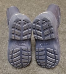 Crocs Handle It Lightweight Rain Boots Size J3 Blue Kids