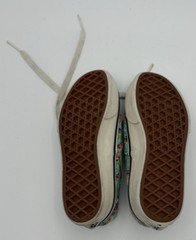 Vans~ Flamingo Pattern Skateboard Shoes/Sneakers Size: Kids 10.5